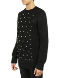 Embellished Cable Pullover