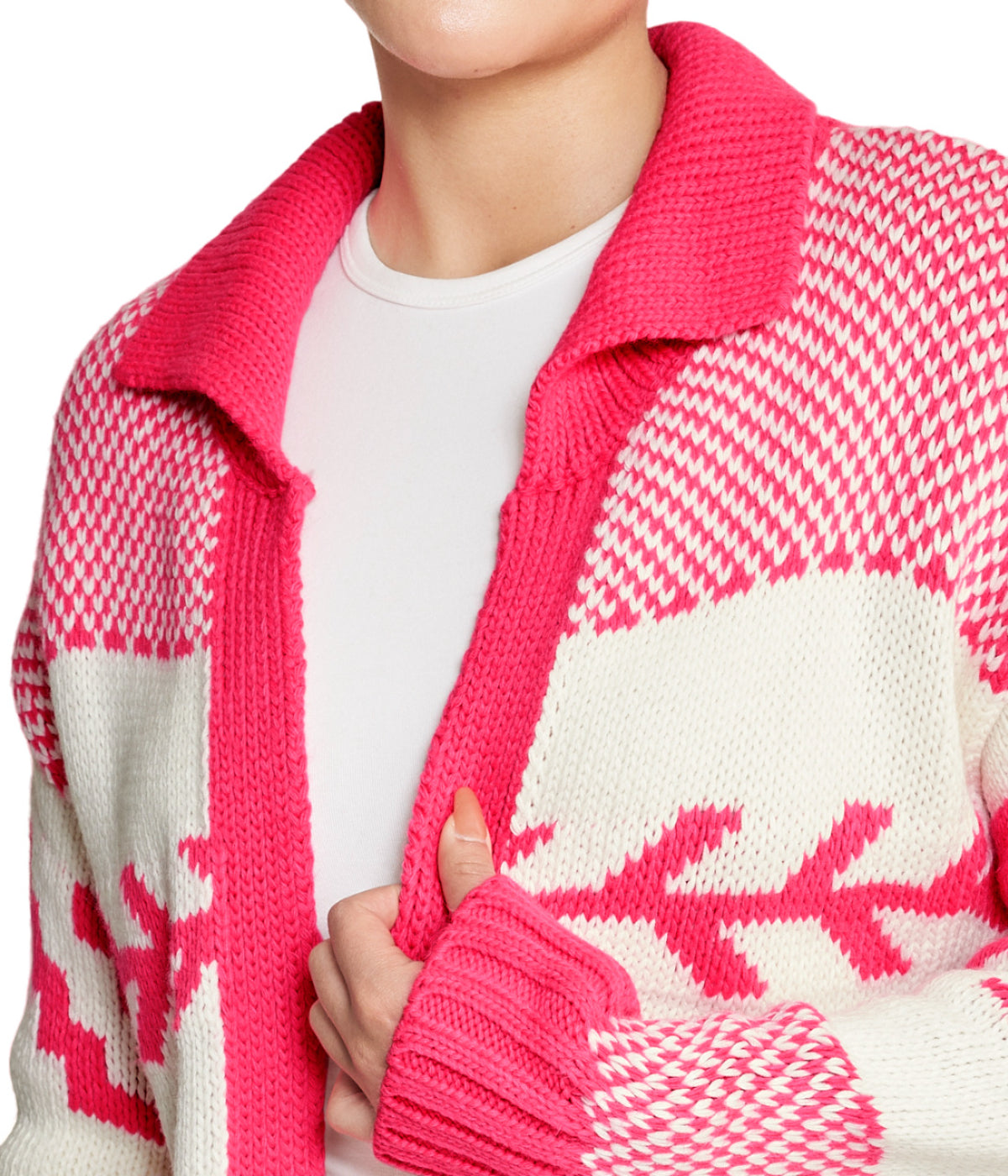 Belted Nordic Cardigan