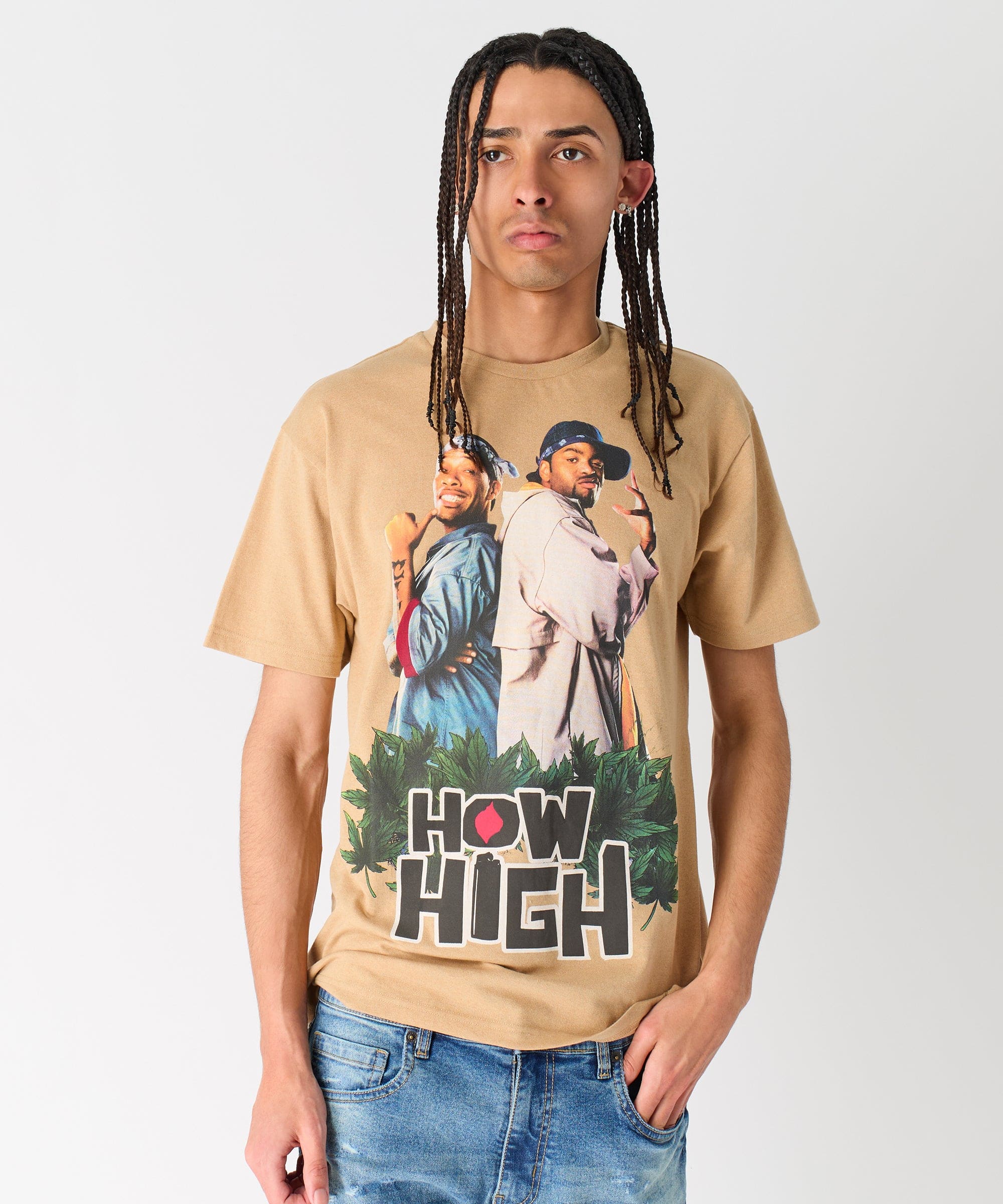 How High Short Sleeve Tee - Khaki