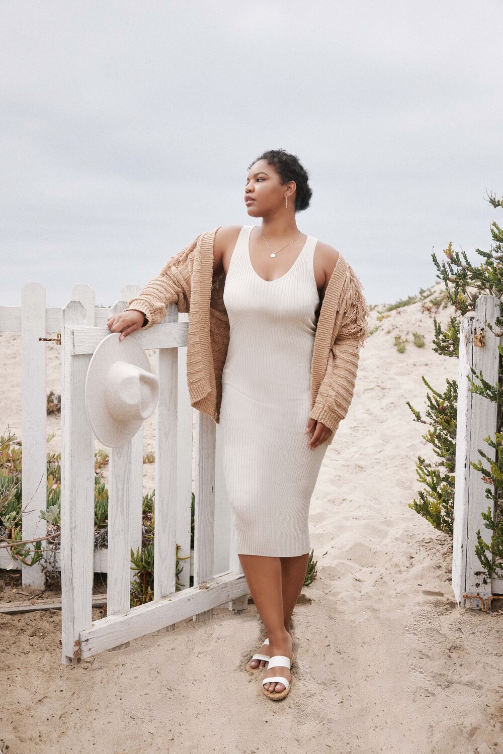 Plus Size Ribbed Tank Dress Plus Size Ribbed Tank Dress