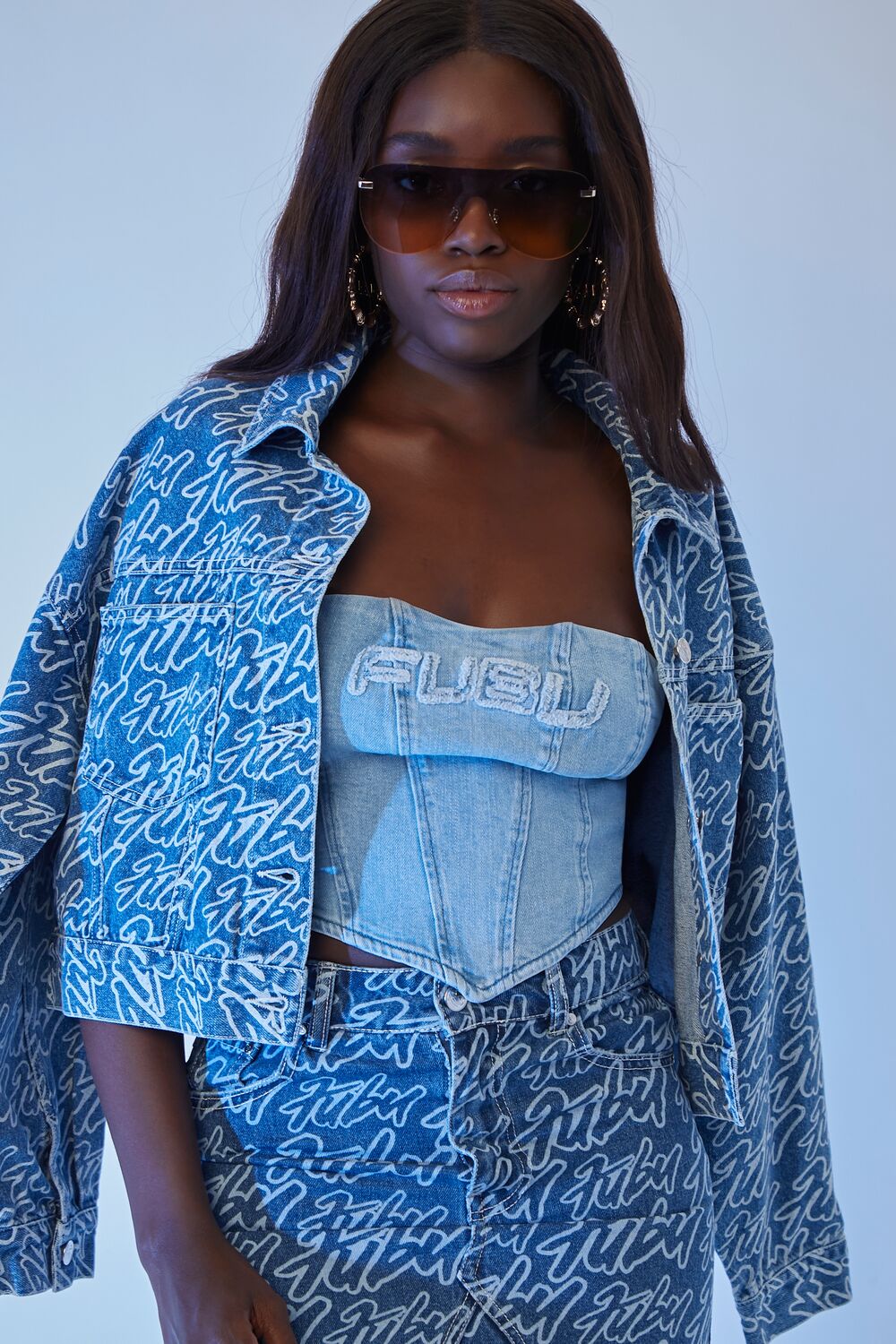 fubu denim dress Vintage 90s Fubu Denim Co Dress Girls Pockets Sleeveless Y2k Hiphop