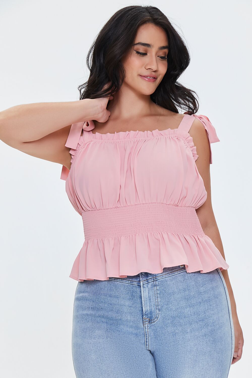 Plus Size Tie-Strap Top Plus Size Tie-Strap Top