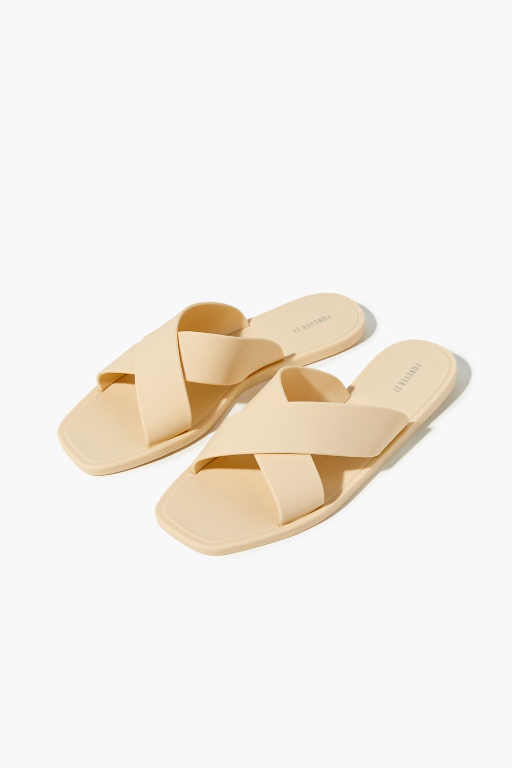 Crisscross Slip-On Sandals, image size:1000x1500