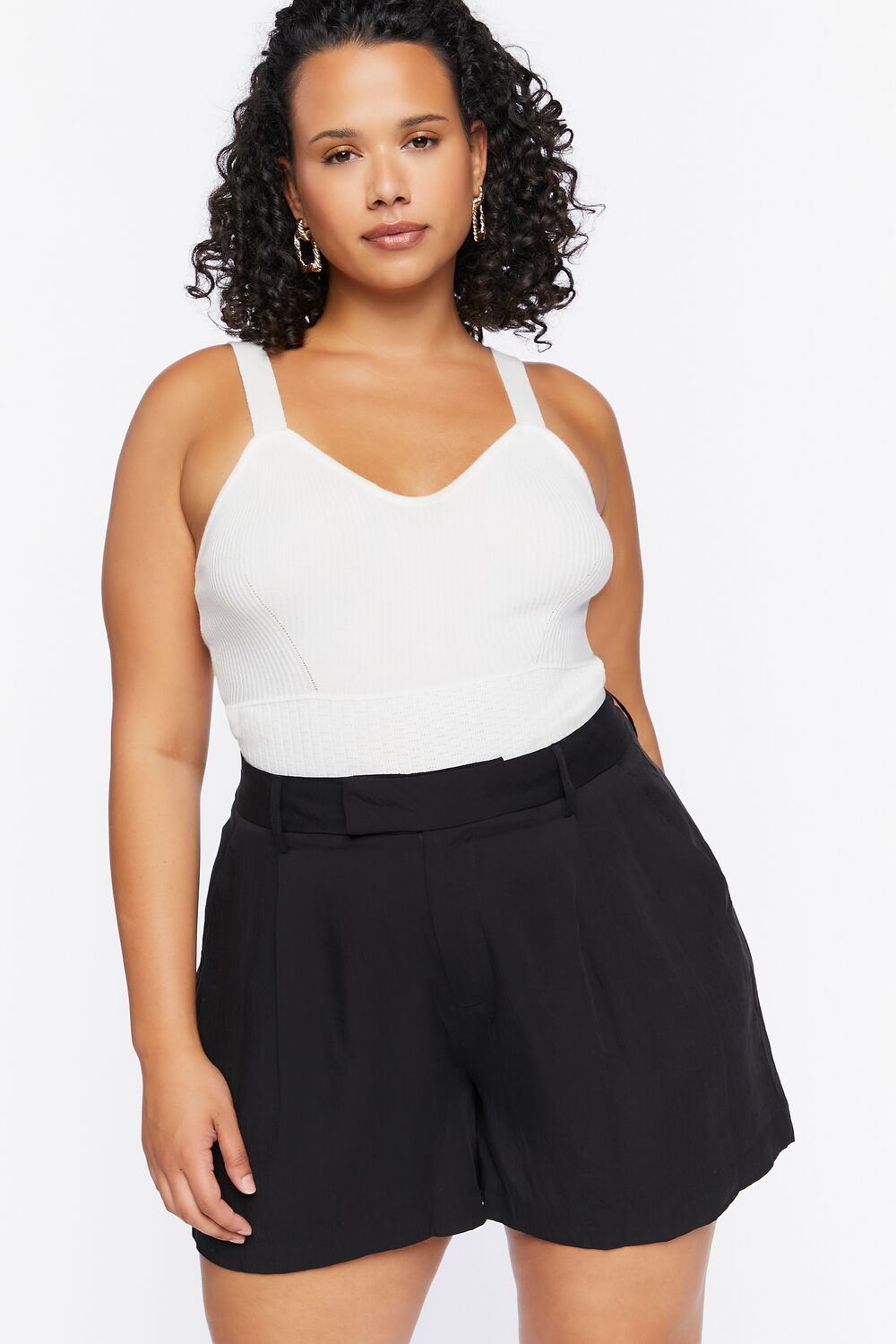 plus size dress shorts HDE Womens Romper with Built in & Pockets Black 1X You can do anything in this lightweight and breathable plus size exercise dress plus size black dress shorts