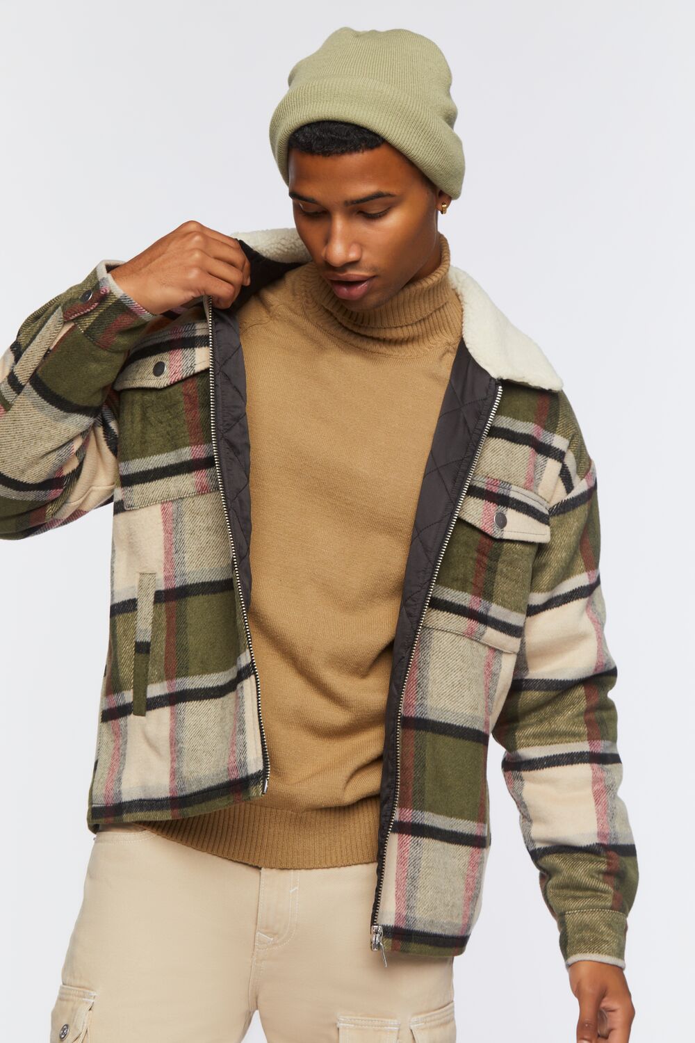 0046834203#Color_OLIVE/RED