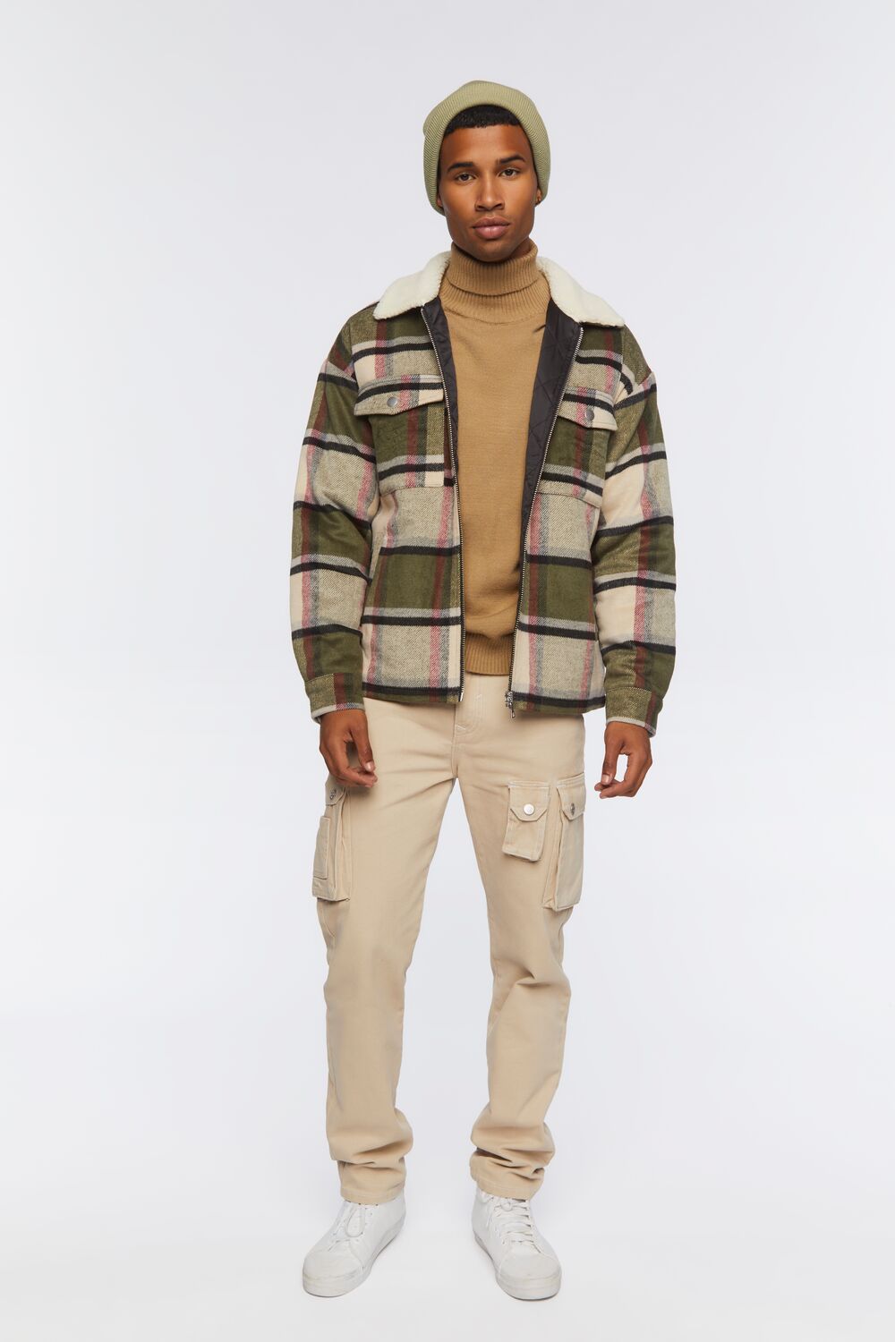 0046834203#Color_OLIVE/RED