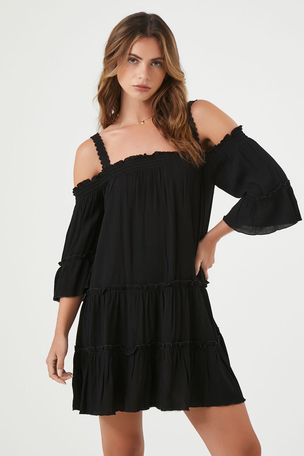 forever 21 off the shoulder mini dress Buy FOREVER 21 Black Off Shoulder Bodycon Mini Dress - Dresses for Women 24102204