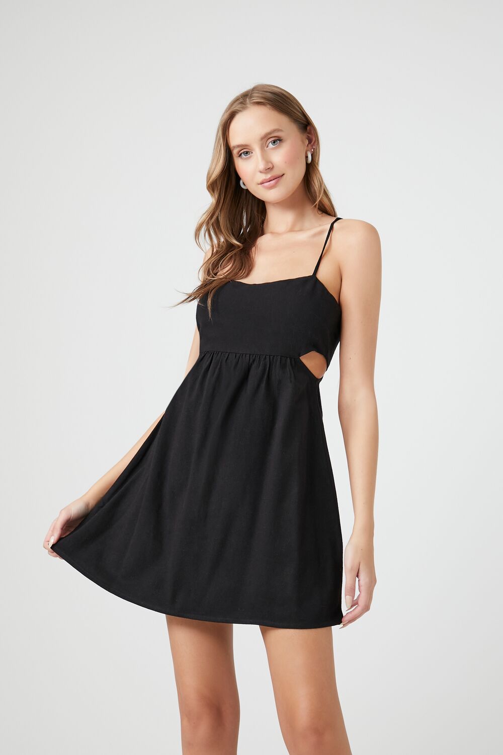 Cutout Cami Babydoll Dress Cutout Cami Babydoll Dress