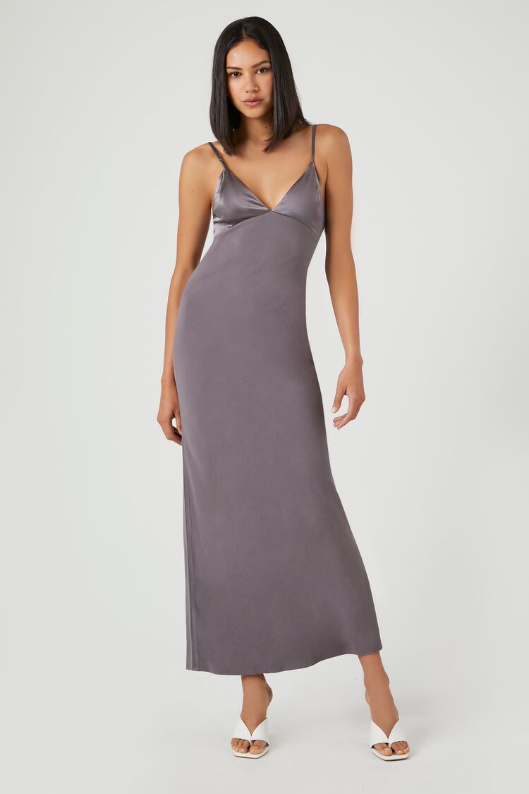 satin cami slip dress forever 21 Forever 21 crushed Satin Gold Cami Slip Dress Size Small