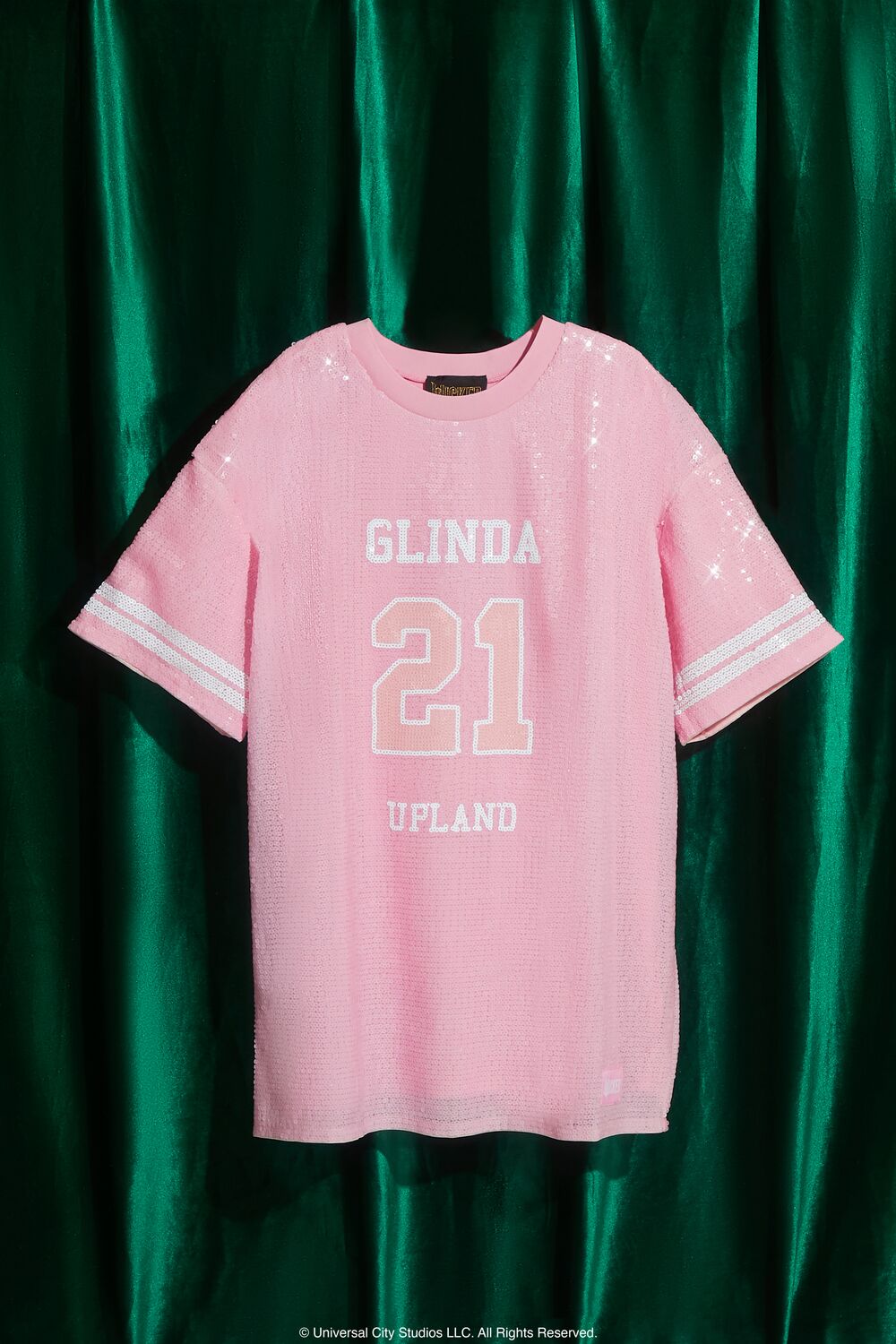 Plus Size Wicked Glinda Mini Jersey Dress Plus Size Wicked Glinda Mini Jersey Dress