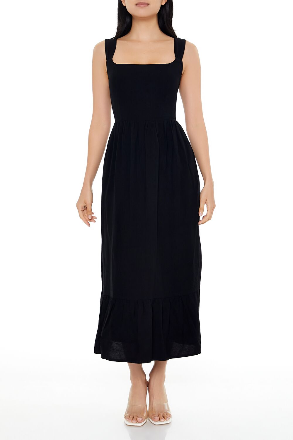 midi tank square neck dress Anemos