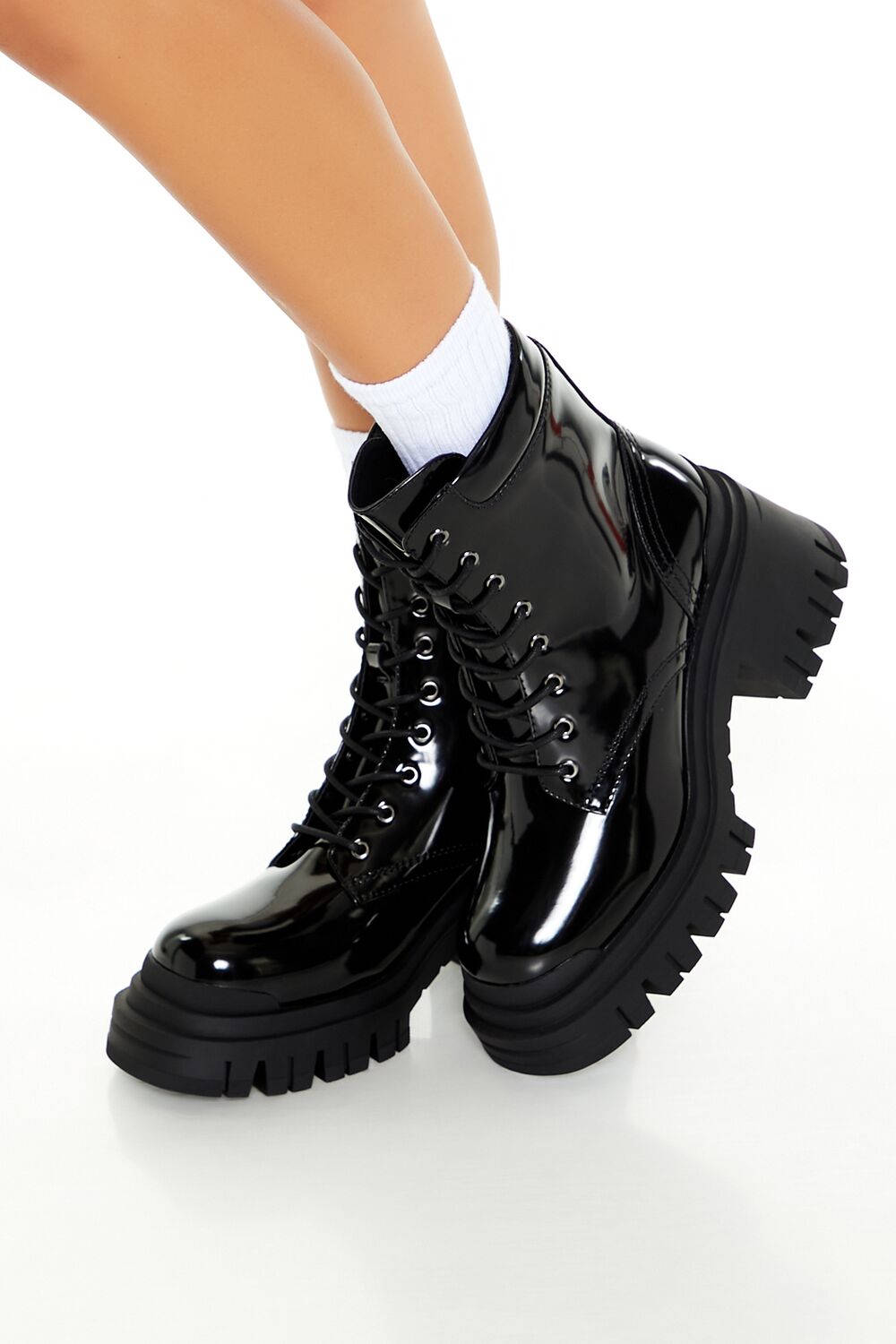 Lug-Sole Combat Boots (Wide)