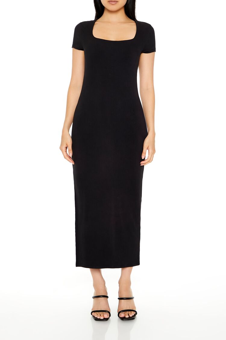 forever 21 t shirt maxi dress Ribbed T-Shirt Maxi Dress