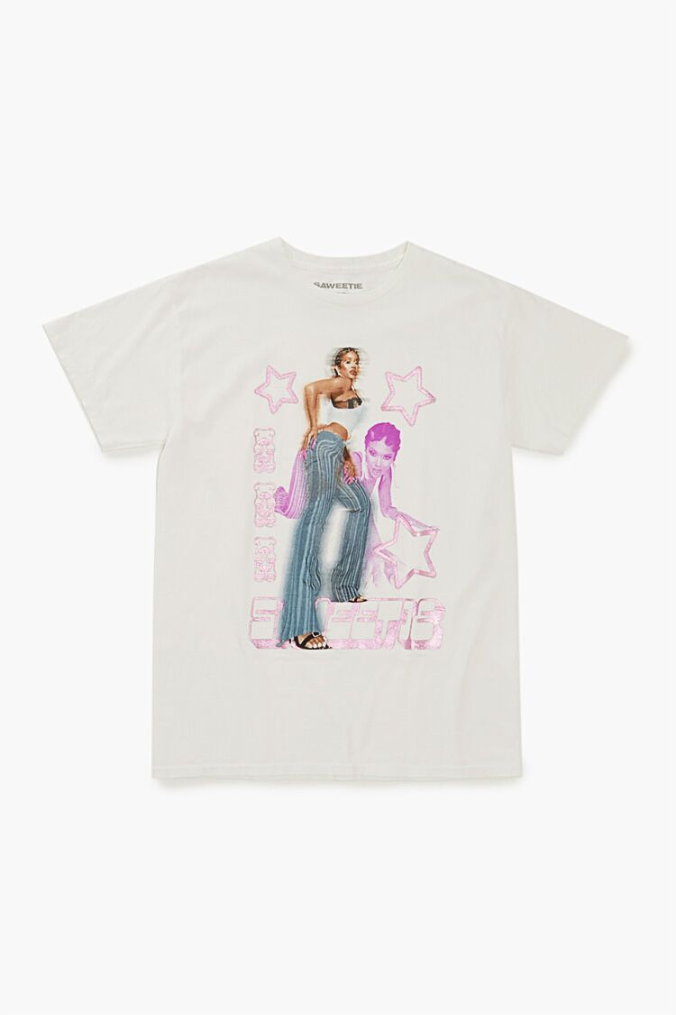 Shimmer Foil Saweetie Graphic Tee Shimmer Foil Saweetie Graphic Tee