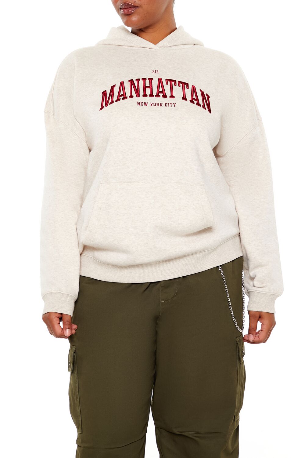 Pull Oversize Forever 21 En Maille Ondulée – Couleur Crème – Taille L Neuf