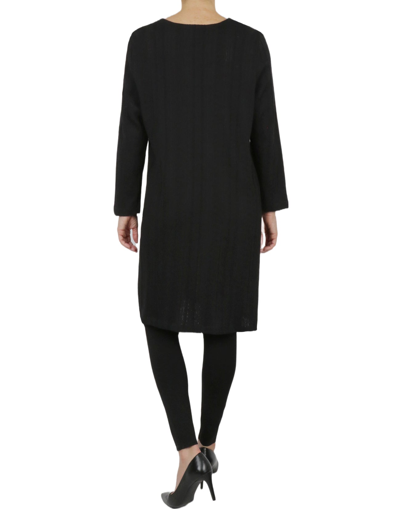 Button Front Long Tunic