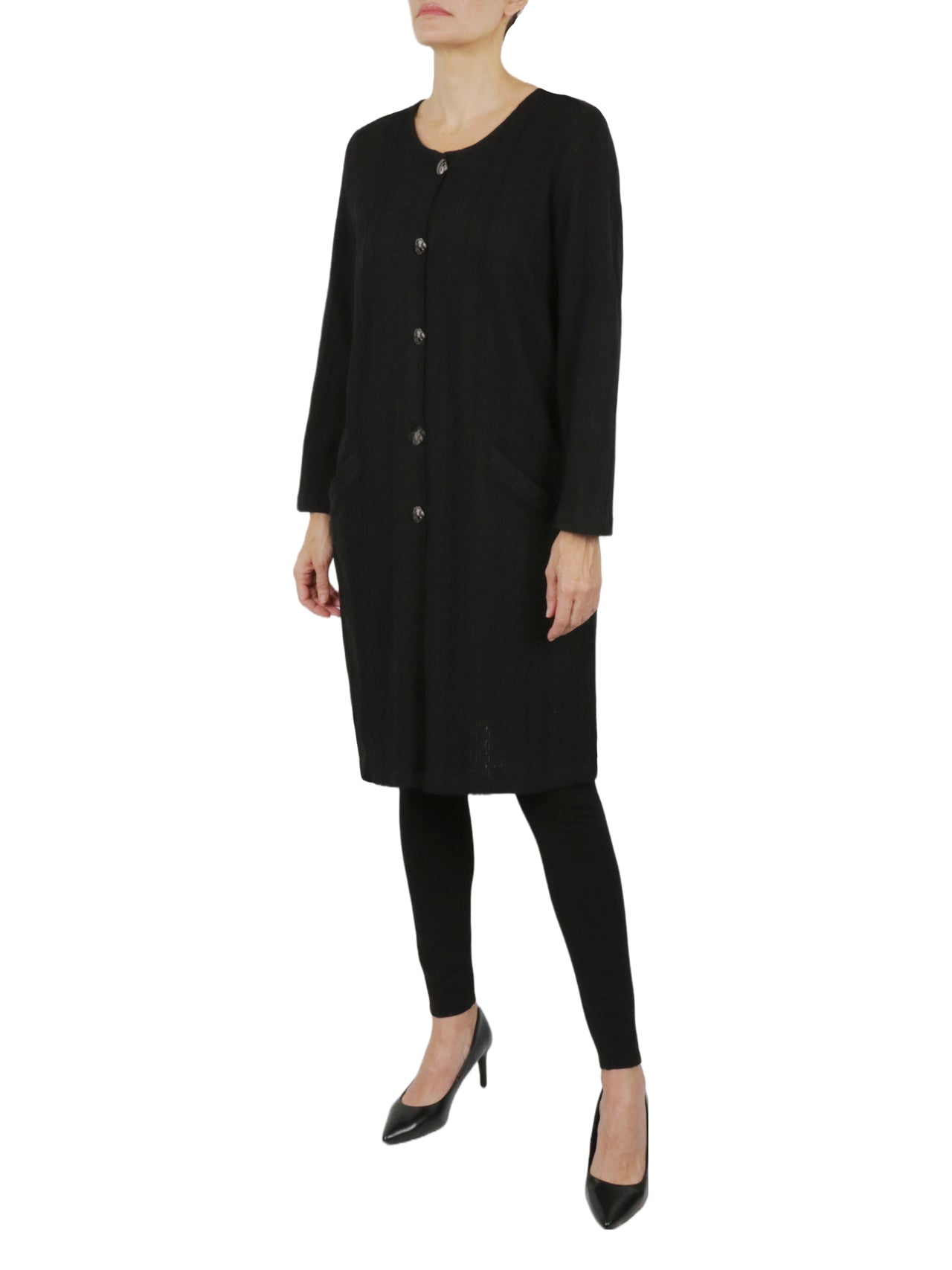 Button Front Long Tunic