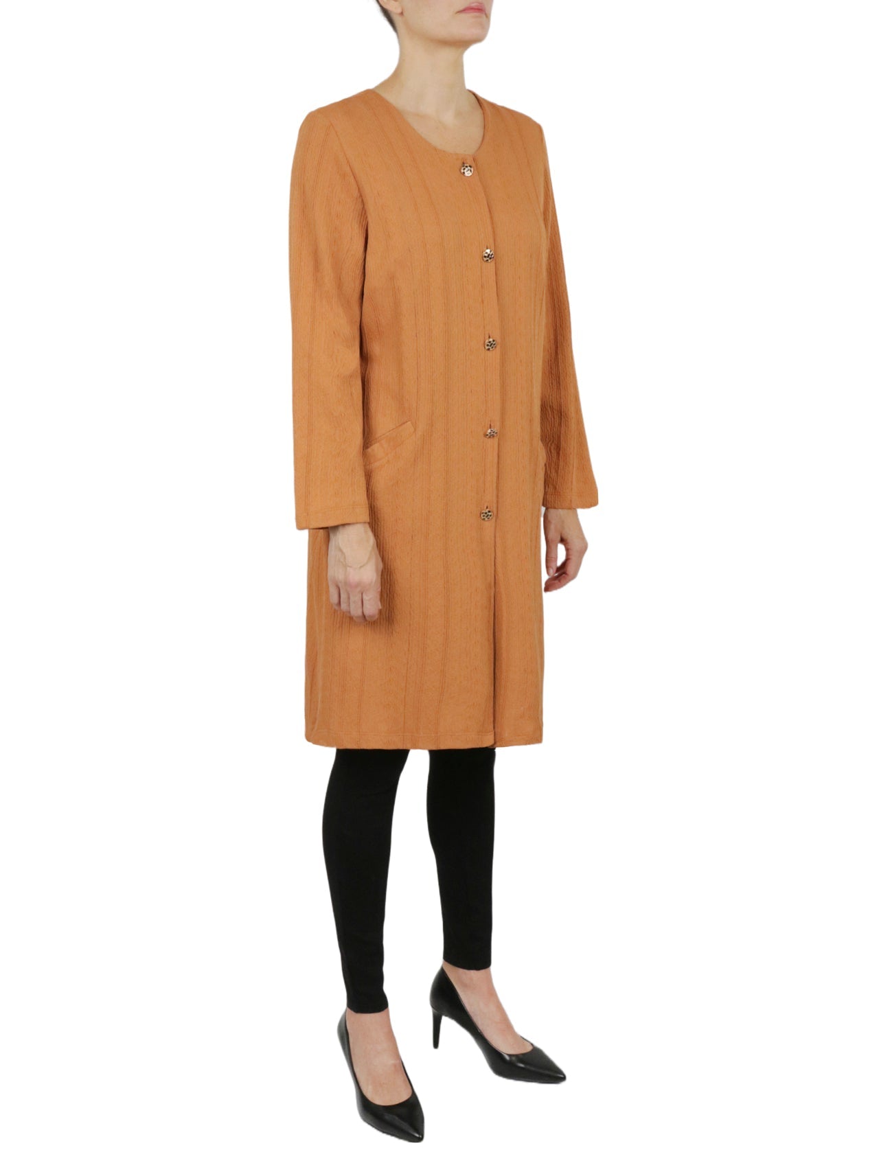 Button Front Long Tunic