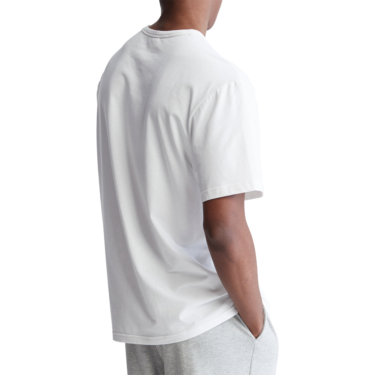 Modern Cotton Short Sleeve Crew Neck Tee Brilliant White