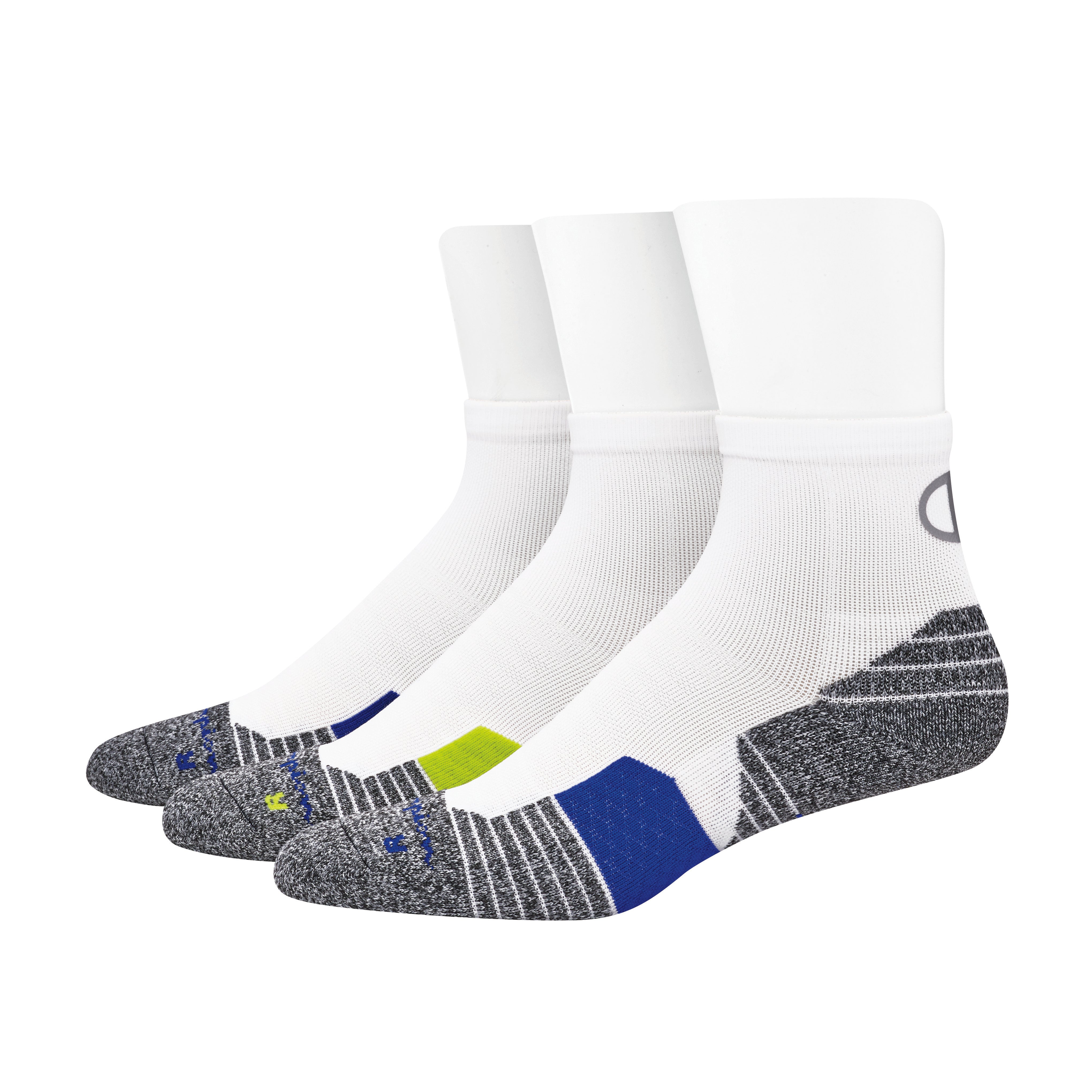 Champion Men's 3 Pack Ankle Socks