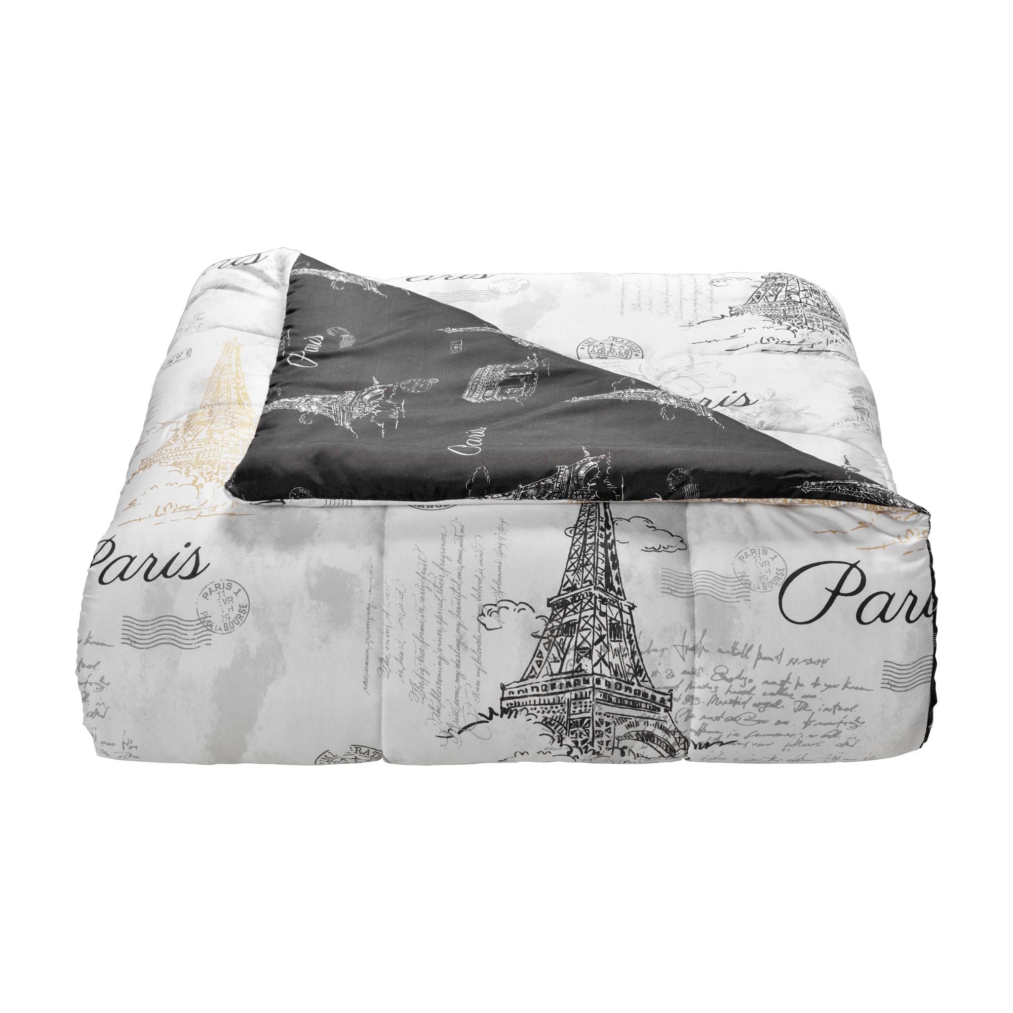 Paris Sketch 8 Piece Comforter Set