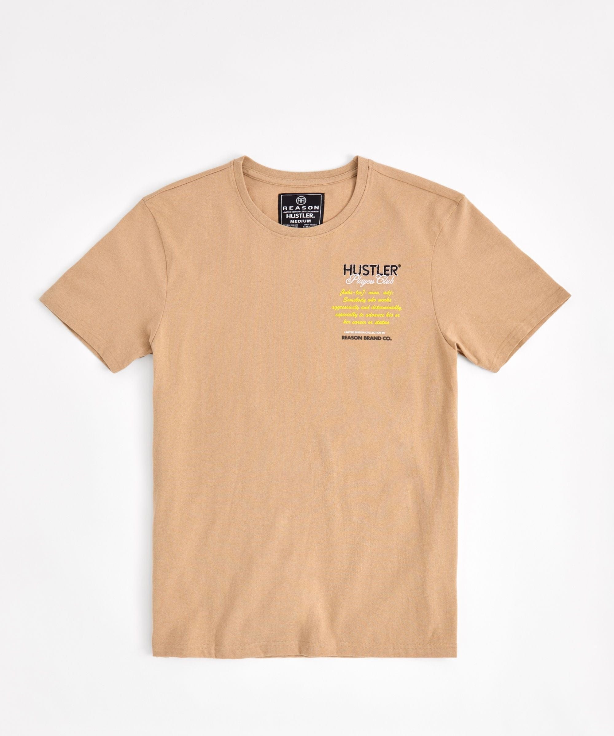 Hustler Players Club Short Sleeve Tee - Clay