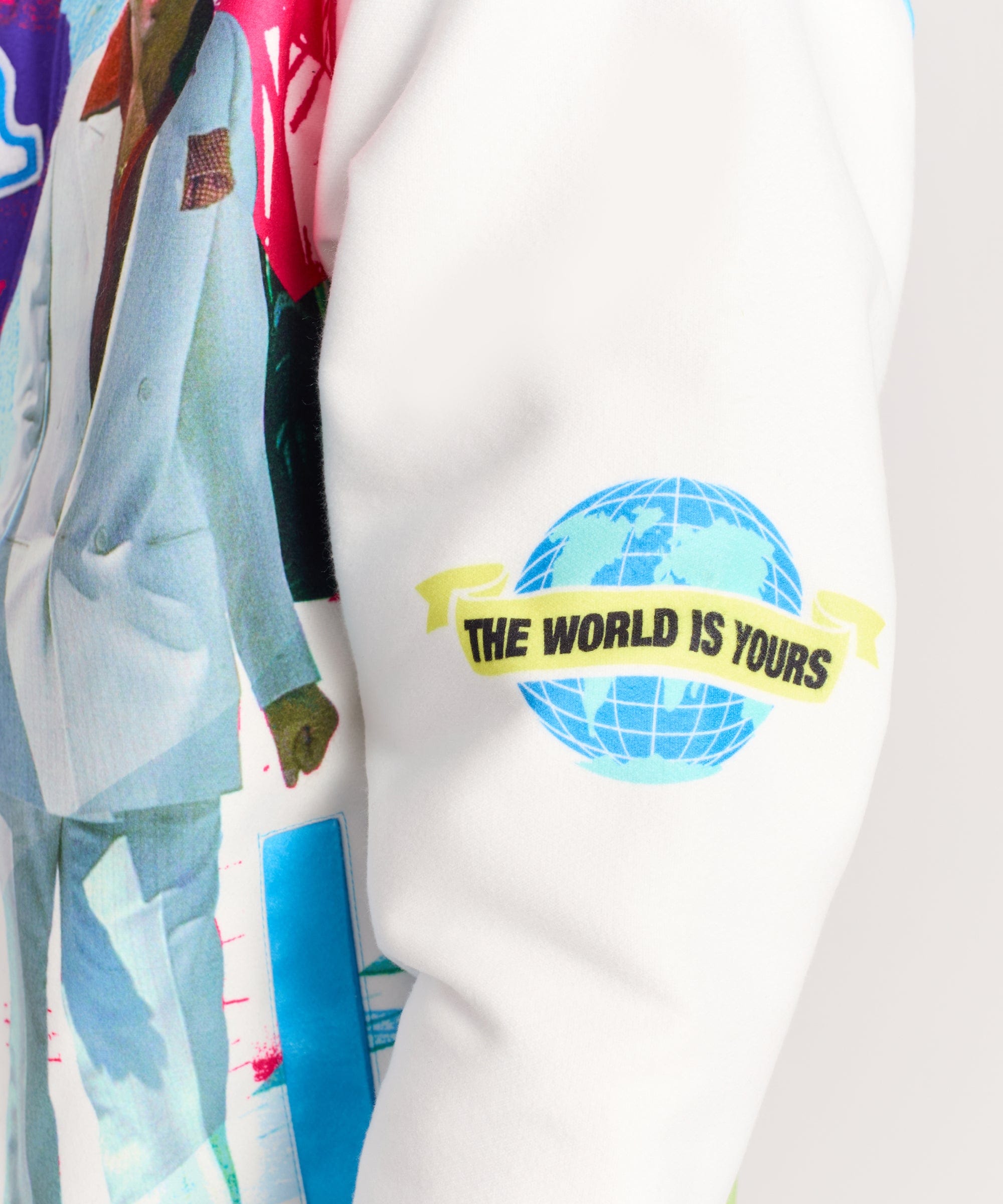 Scarface Retro Varsity Jacket - Blue