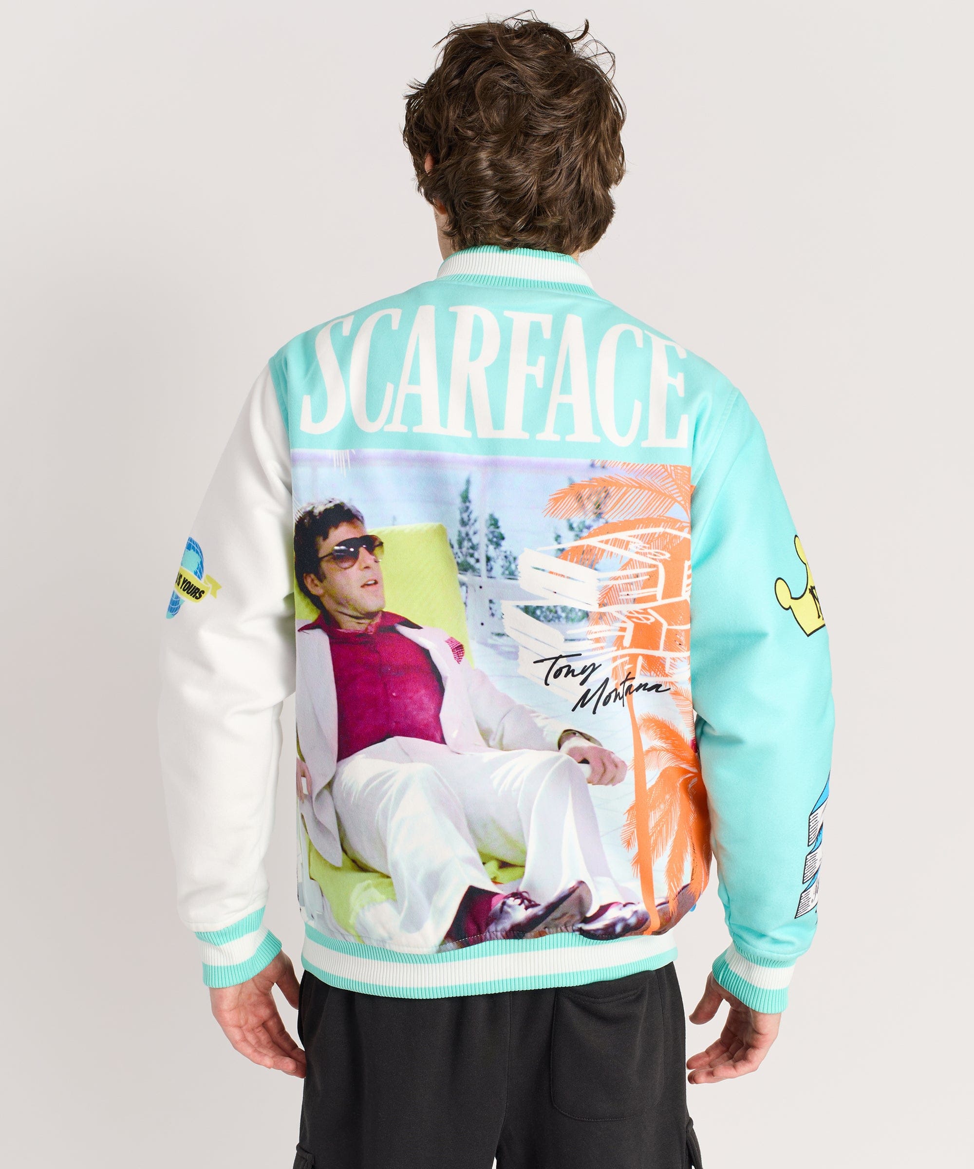 Scarface Retro Varsity Jacket - Multi