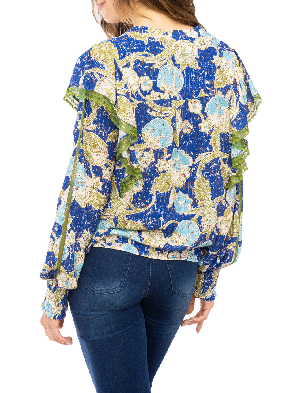 Asra Ruffle Top