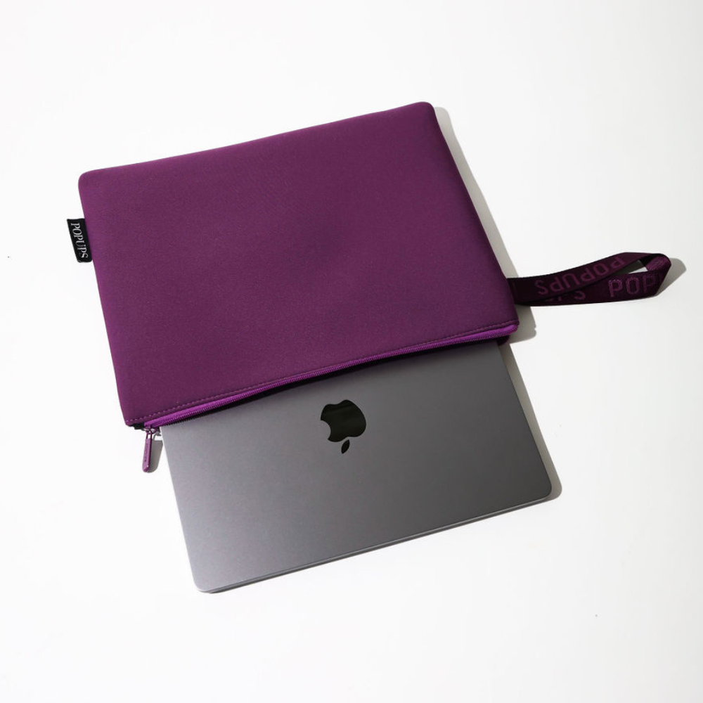 LAPTOP SLEEVE EGGPLANT