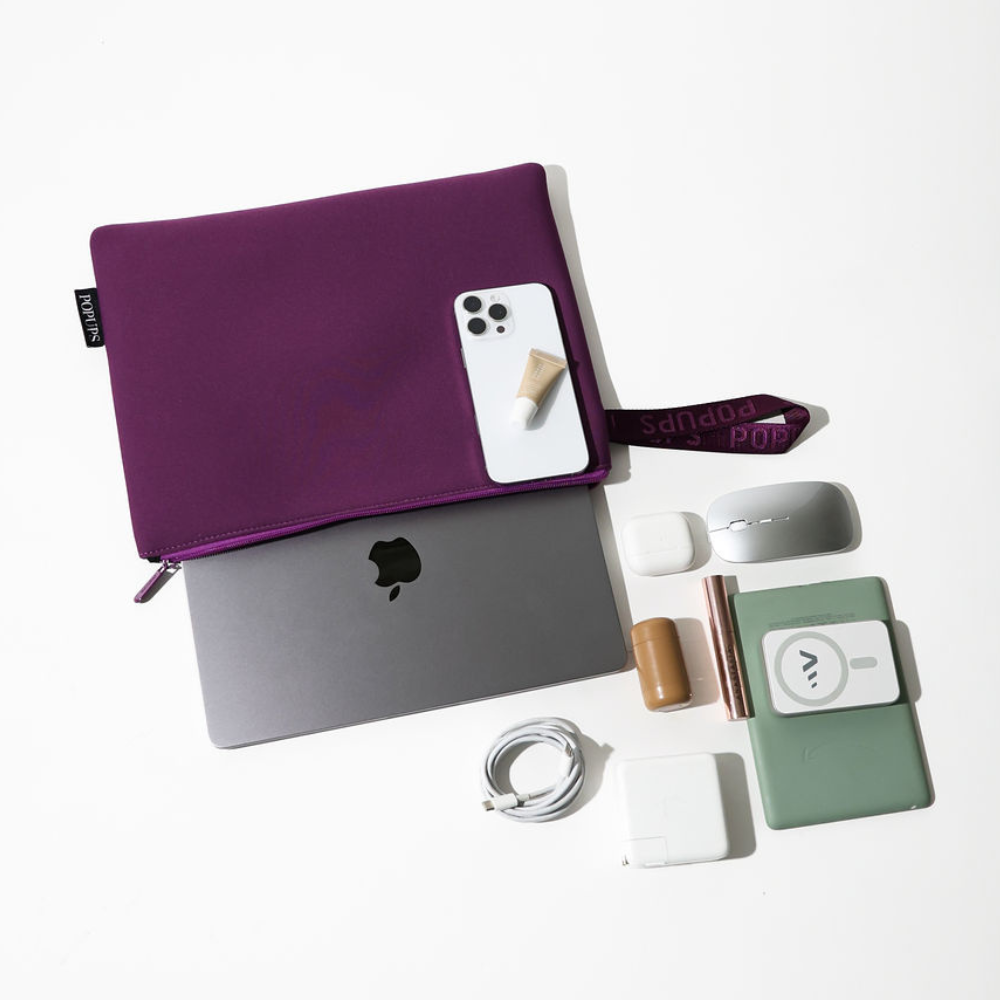 LAPTOP SLEEVE EGGPLANT