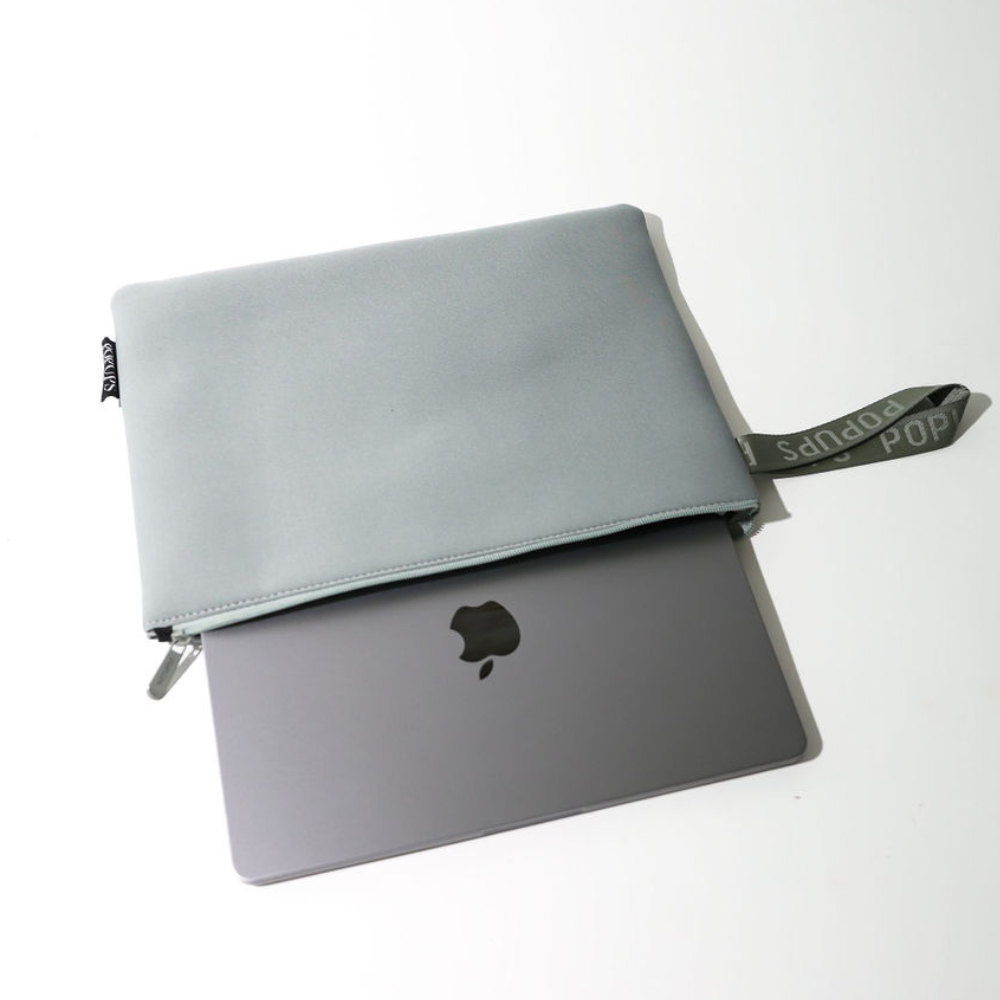 LAPTOP SLEEVE STONE GREY