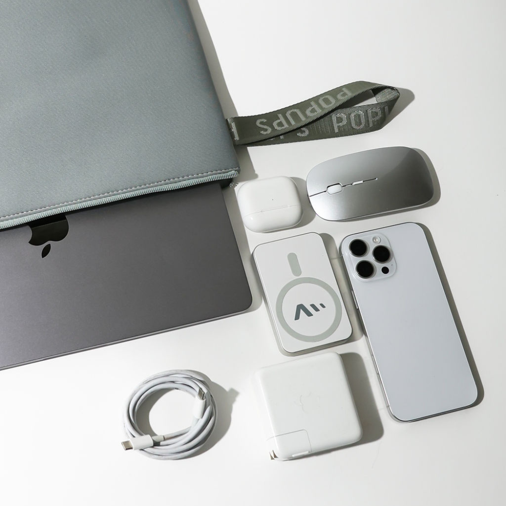 LAPTOP SLEEVE STONE GREY