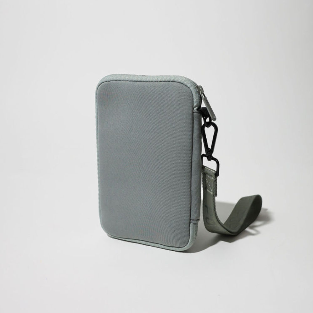 PASSPORT WALLET STONE GREY