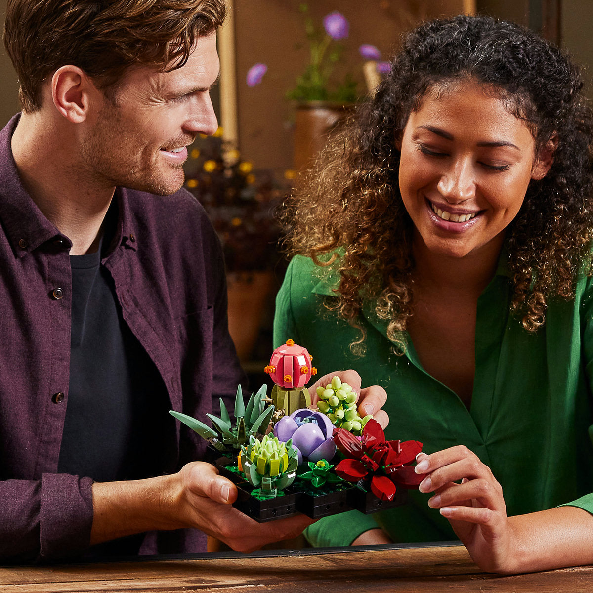 LEGO® Succulents 10309 Plant Decor Building Kit 771 Pieces