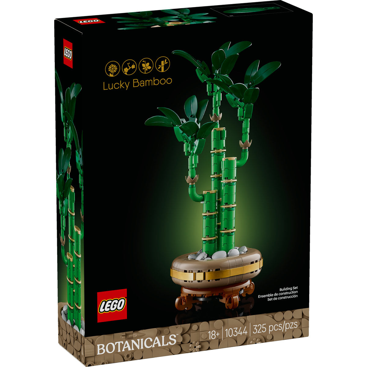 LEGO® Botanicals Lucky Bamboo Plant Decor 10344