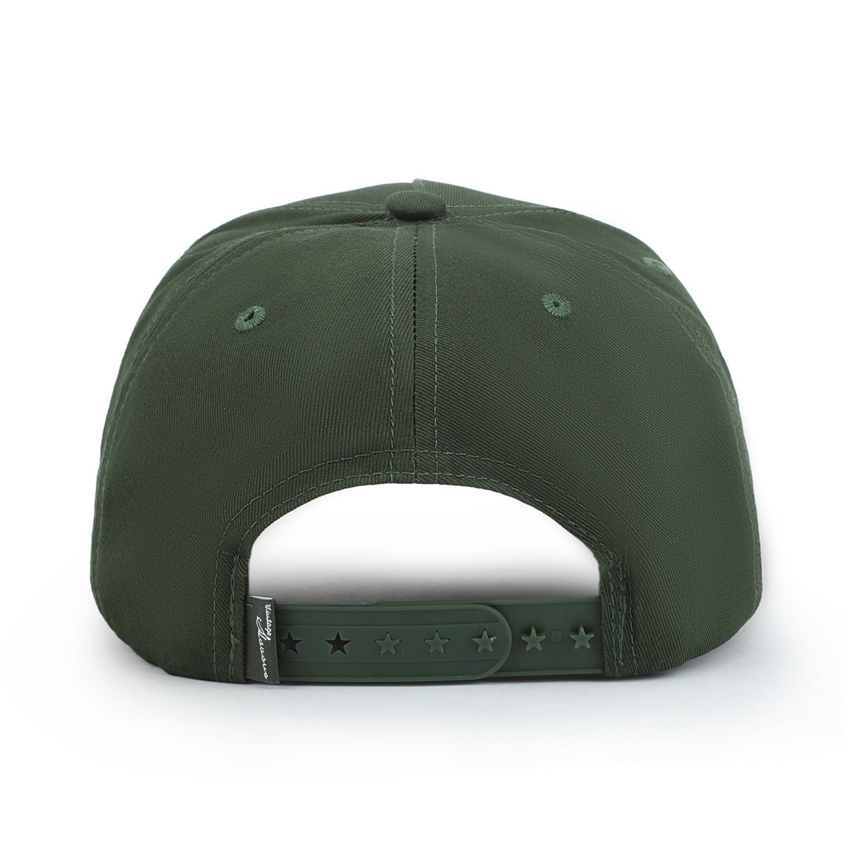 Vintage Havana Trucker Hat for Men & Women – Olive Green Adjustable Cap – Vintage Logo Patch