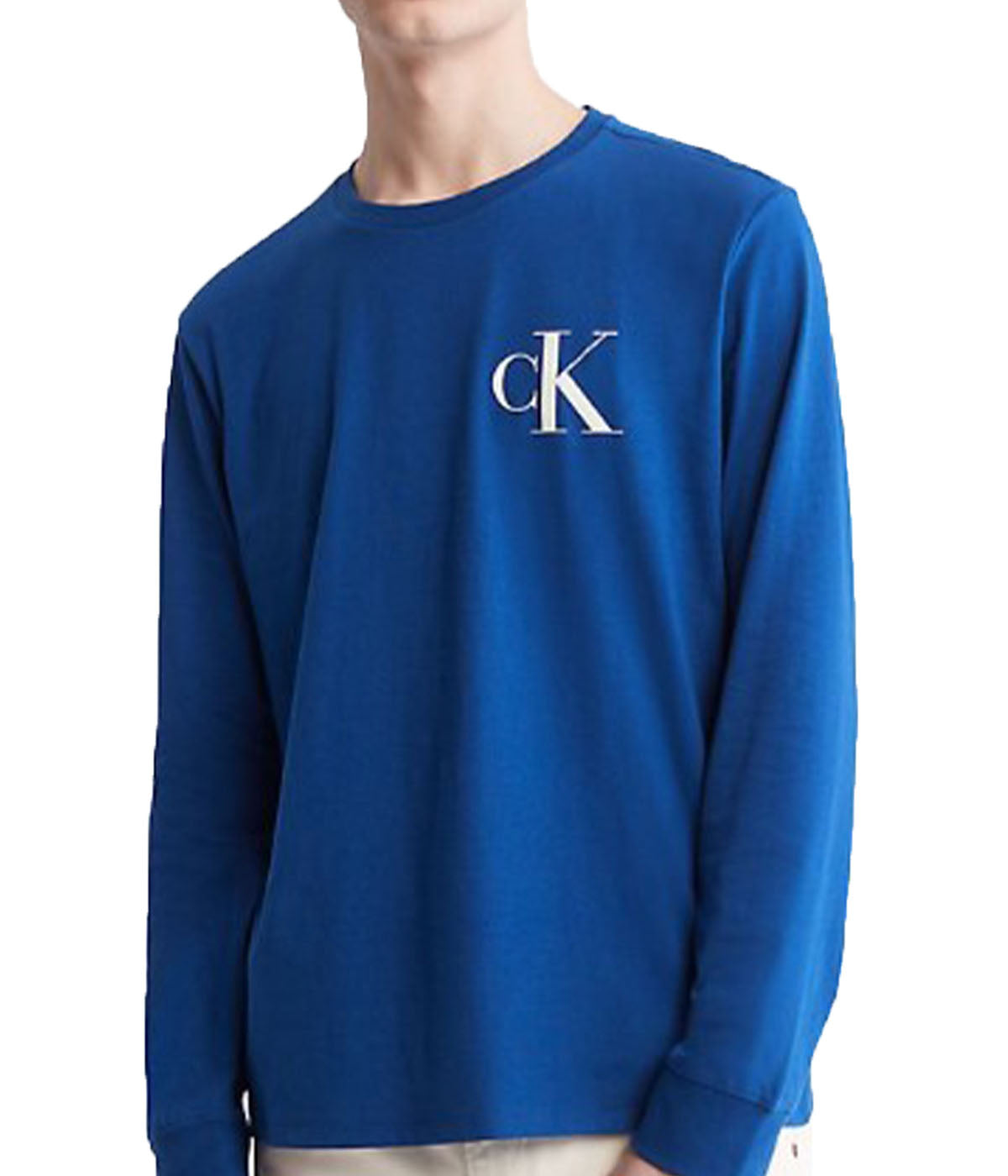Long Sleeves Bold Monogram Tee