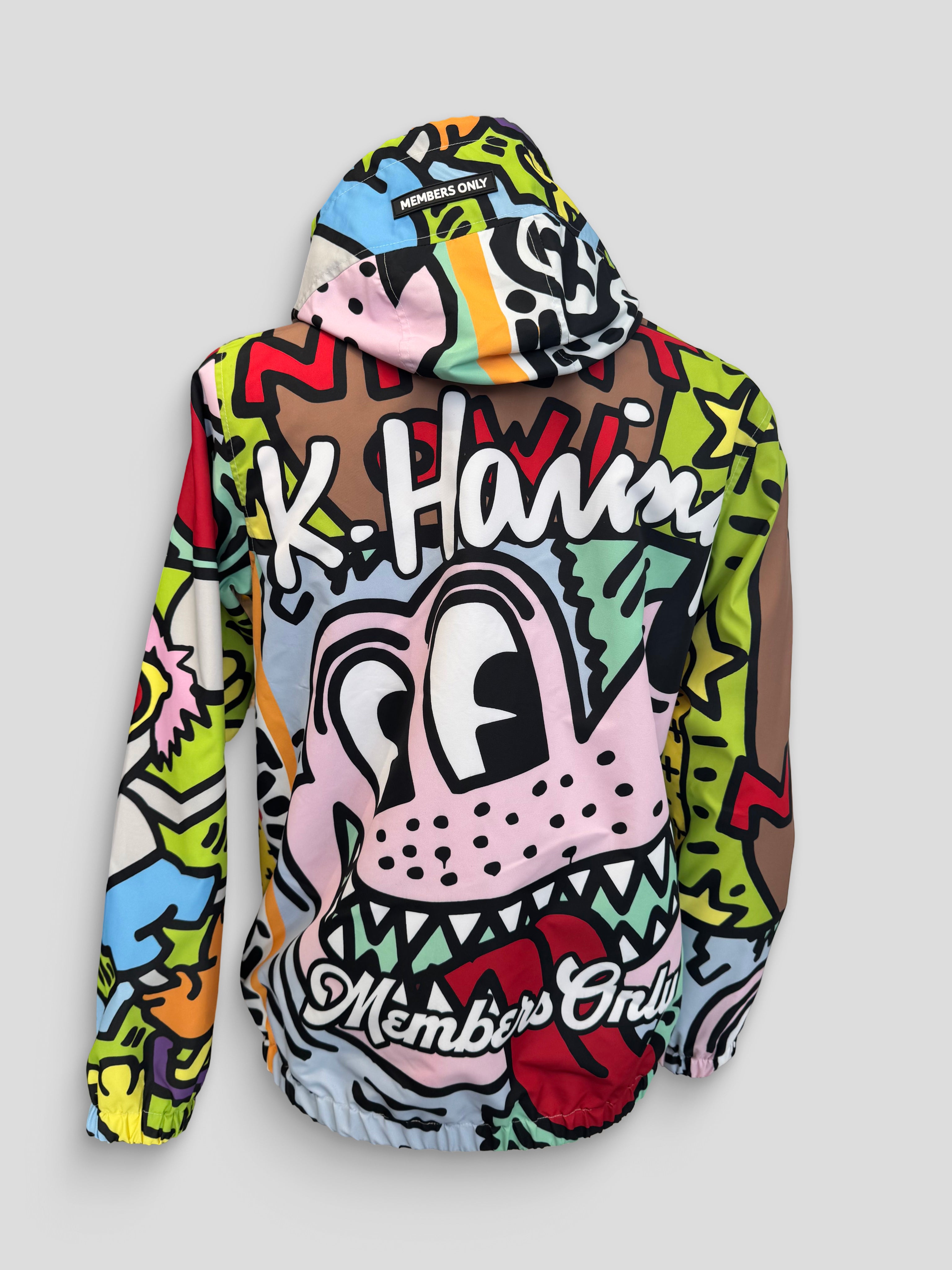 Keith Haring Varsity Jacket