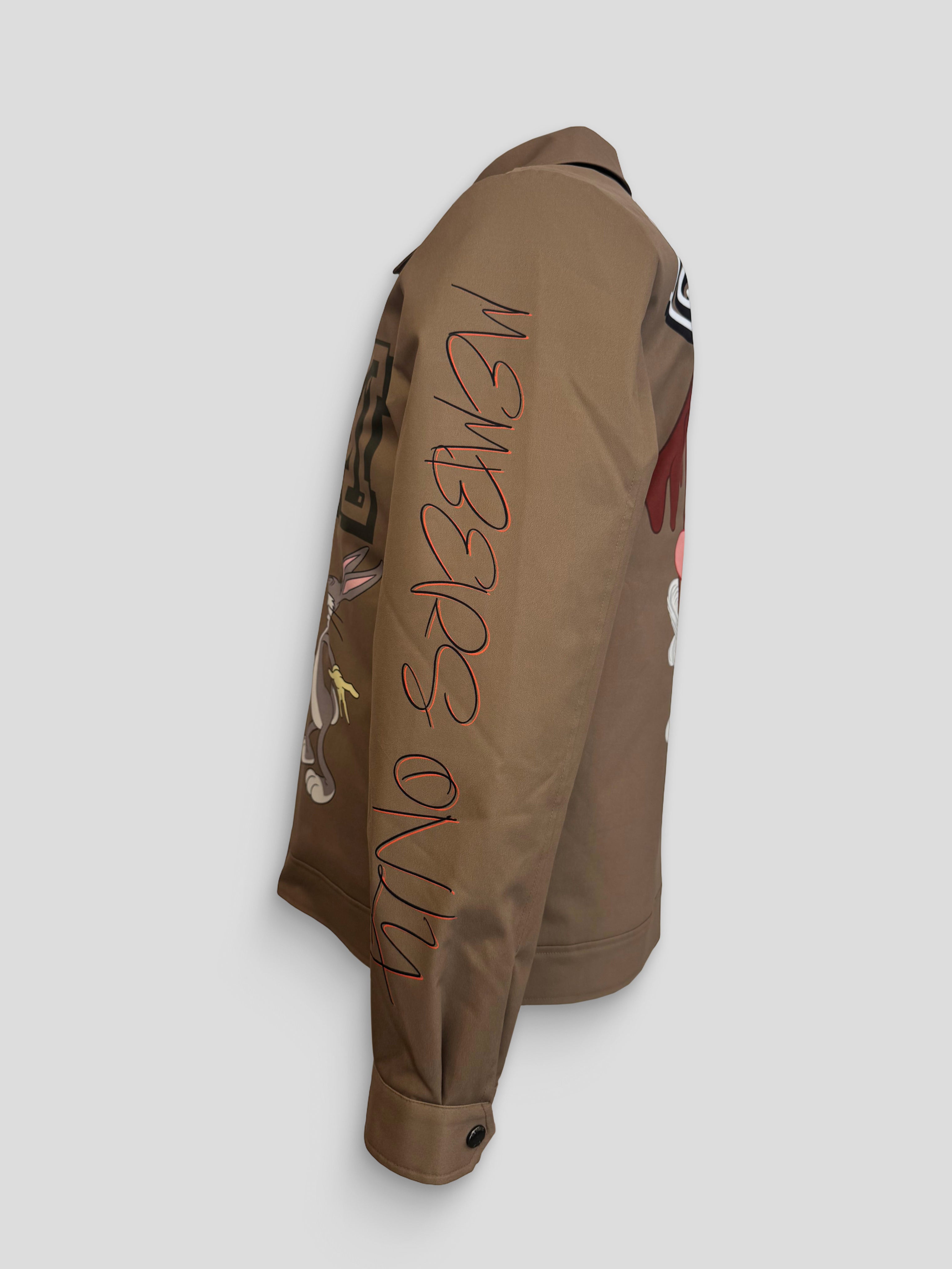 Looney Tunes Poly Mechanical Stretch Twill Jacket