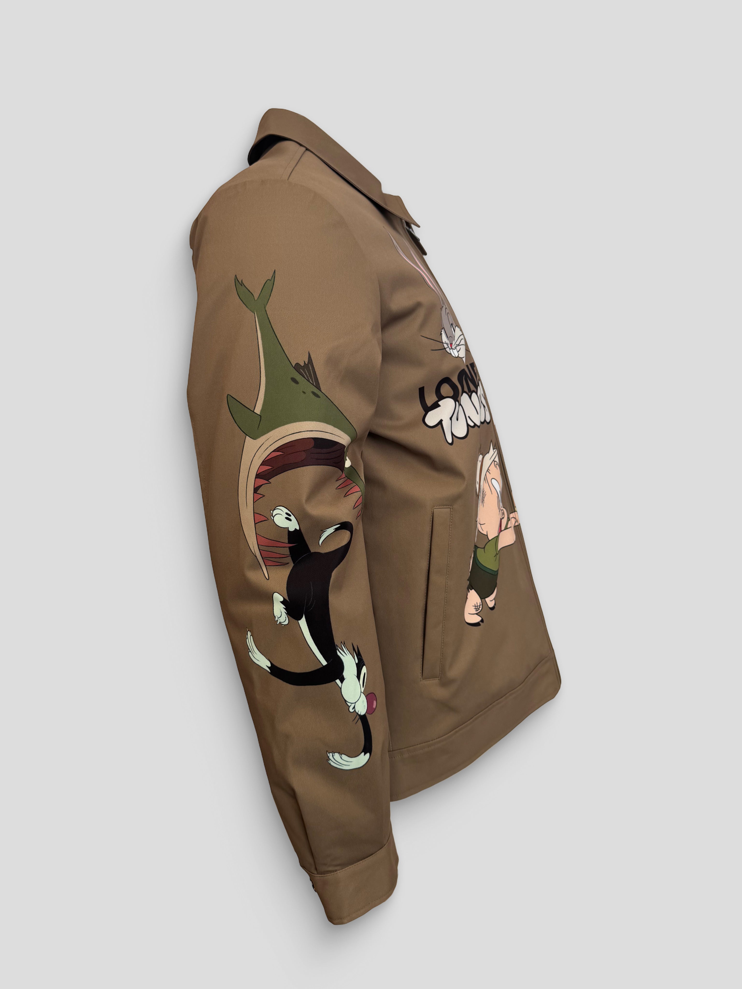 Looney Tunes Poly Mechanical Stretch Twill Jacket