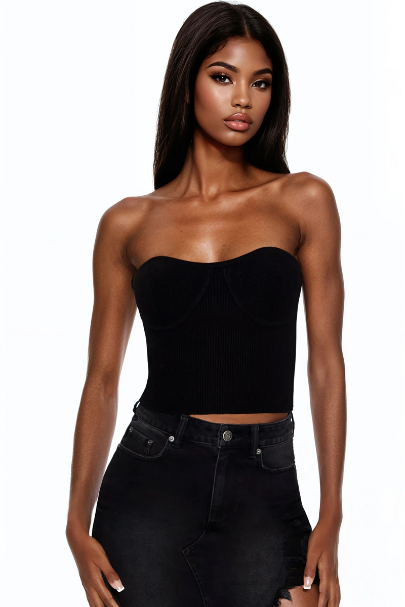 トップス melt the lady rib tube tops black melt the lady メルトザレディ rib tube tops melt the lady rib