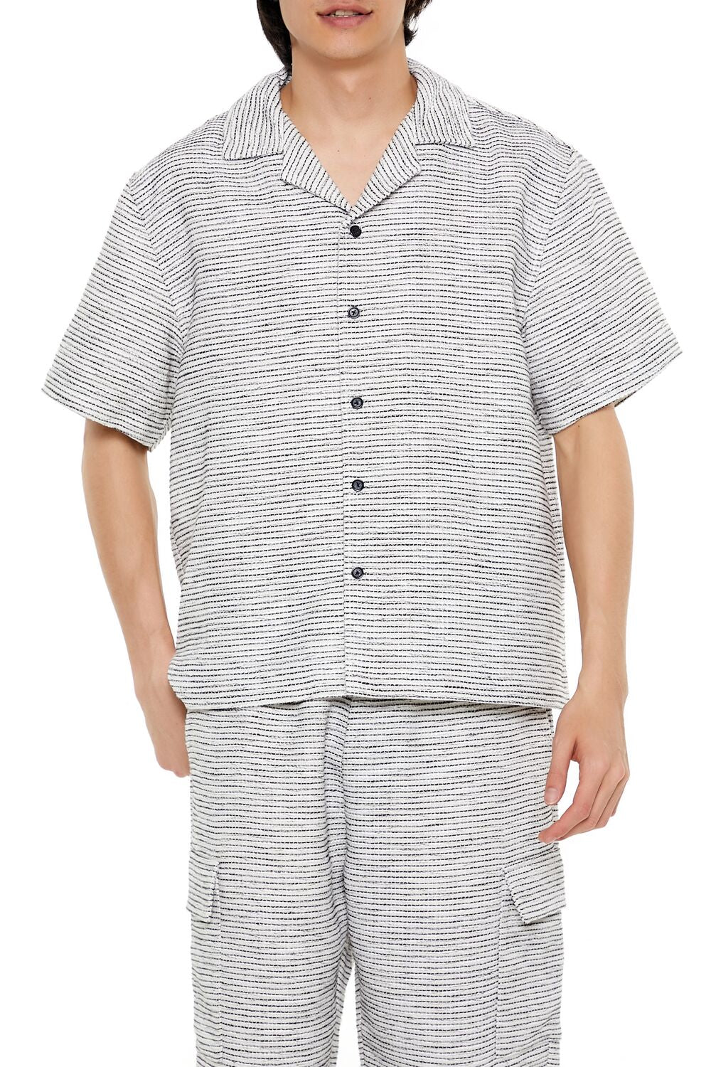 Cropped Striped Shirt Cropped Striped Shirt