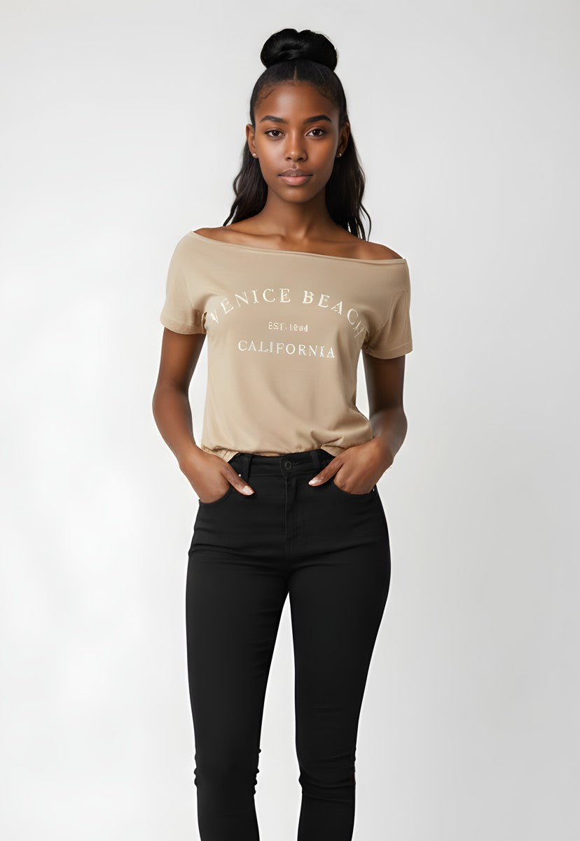 Venice Beach Distressed Graphic Tee Venice Beach Distressed Graphic Tee