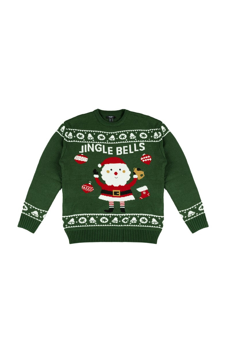 Jingle Bells Santa Sweater