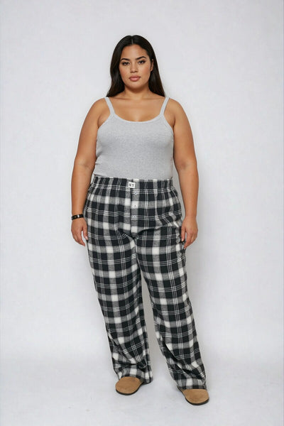 スラックス Cristaseya Flannel Large Pyjama Pants 01408519-01-1_front_grande.jpg