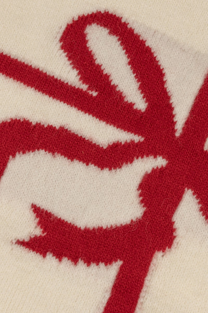 Gift Bow Crew Neck Sweater