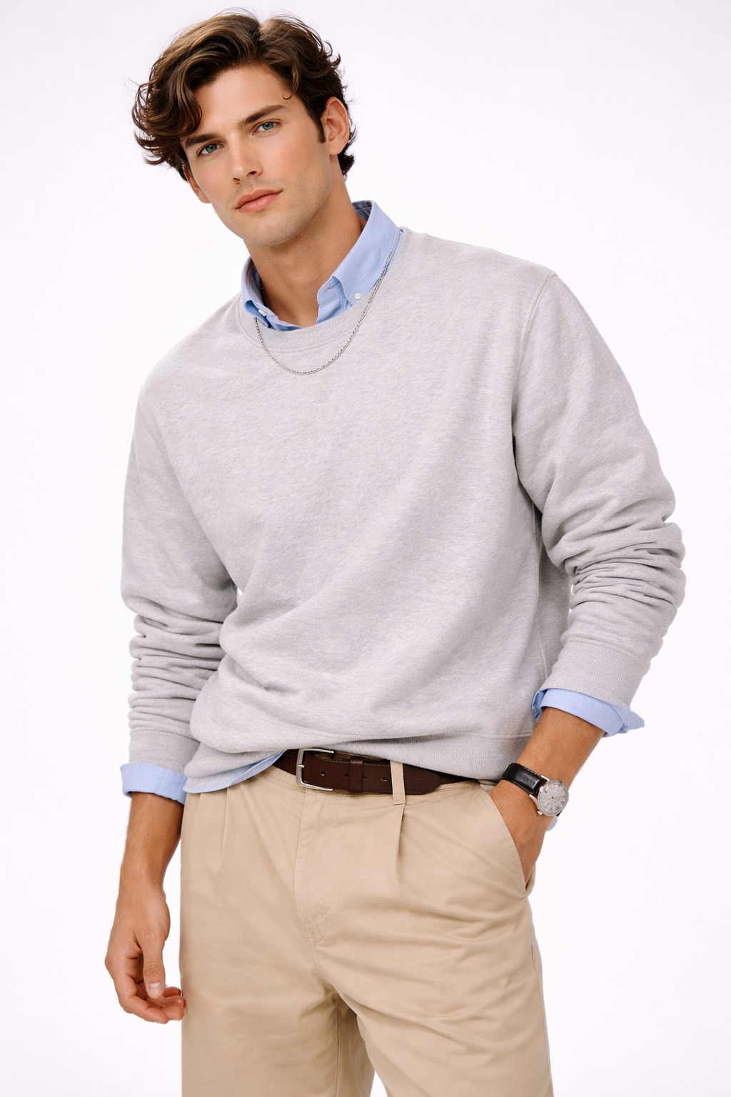 Fleece Crew Neck Pullover Fleece Crew Neck Pullover