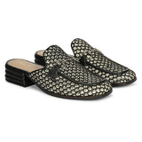 Sain - Black Heel Loafers