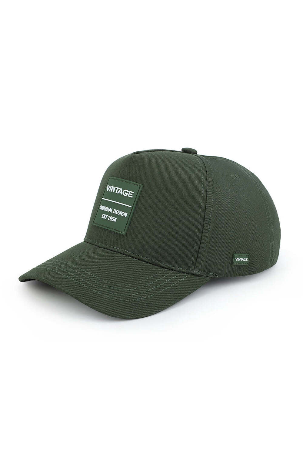Vintage Havana Vintage Havana Trucker Hat for Men & Women  – Olive Green Adjustable Cap – Vintage Logo Patch